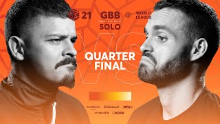 Colaps 🇫🇷 vs Zekka 🇪🇸  GRAND BEATBOX BATTLE 2021 WORLD LEAGUE  Quarter Final [upl. by Athene]