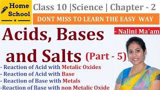 Acids Bases and Salts Class10  Science  Part5 [upl. by Nnoryt]