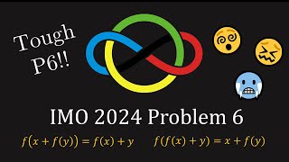 IMO 2024 Problem 6  the FINAL BOSS is always tough Functional equation leaves few survivors [upl. by Rene]