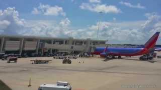 4K Orlando International Airport Train  People Mover View Terminal A MCO [upl. by Notnats]