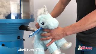 How to Stuff a Plush  The Bear Factory [upl. by Talyah312]