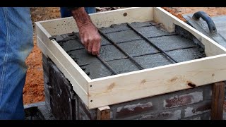 How to Build a Smokehouse Part 4  Fire Pit Top [upl. by Haliled206]