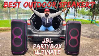 DUAL JBL Partybox Ultimate Outdoor Test [upl. by Avril460]