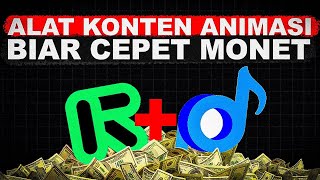 APLIKASI bikin animasi 3D ANTI RIBET Gampang MONET Cocok Untuk Pemula  Ide Konten Youtube 2024 [upl. by Reivad277]