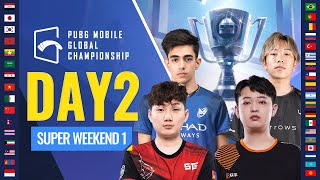 EN PMGC 2021 League East  Super Weekend 1 Day 2  PUBG MOBILE Global Championship [upl. by Tenej]