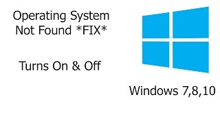 Operating System Wasnt Found FIX Windows 10 2020 [upl. by Joni]