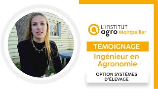 Margot témoignage Ingénieur en Agronomie option Systèmes délevage SYSTEL [upl. by Chace]