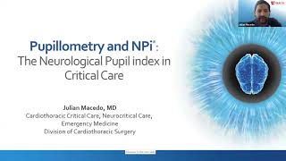 Pupillometry and NPi The Neurological Pupil index in Critical Care Medicine [upl. by Ahter759]