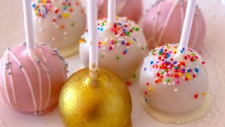 How to make perfect cake pops  No cracks and 100 pass [upl. by Yrekaz]