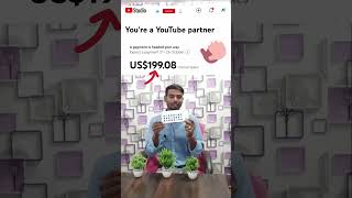 My first youtube payment Rs16000 On SBI bank 🏦 😱❤ youtuber tech monetaization youtubeshorts [upl. by Feledy9]