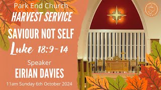 Sunday Service  Saviour Not Self  Luke 18914  11am Sunday 6 October 2024 [upl. by Kaltman625]