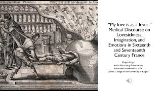 Medical Discourse on Lovesickness Imagination and Emotions in SixteenthSeventeenth Century France [upl. by Grove291]