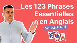 Les 123 Phrases Essentielles en Anglais [upl. by Ahsinor]