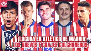 El NUEVO ATLETICO de MADRID  FICHAJES CONFIRMADOS del Proyecto Multimillonario de los Colchoneros [upl. by Melodee178]