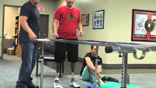 Jeff Bauman Day 1 on TaiLor Made Prosthetic Feet [upl. by Masson]