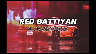 Red Battiyan  R Nait ft Sunny Malton  slowed reverb  bass boosted  lofi  punjabi song [upl. by Barbabra]