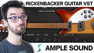 Ample Sound Rickenbacker Guitar VST  Overview  Walkthrough [upl. by Hameerak]