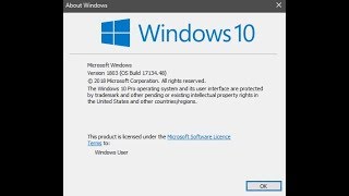 How to install or Update Windows 10 1803 using ISO file [upl. by Delores]