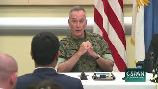 US Joint Chiefs Chair General Dunford to Meet Saudi Counterpart Oct 16 2018 [upl. by Koby142]