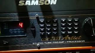 Digitech GSP 2101 80s rack tone test [upl. by Mikal240]