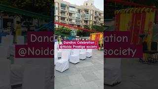 Dandiya celebration at Noida Prestige soicetydandiya prestigesociety [upl. by Leeke176]