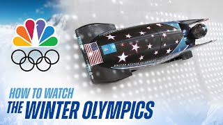 How to Watch Feb 19 Winter Olympics Figure Skating Bobsled CrossCountry Skiing Closing Ceremony [upl. by Jerroll]