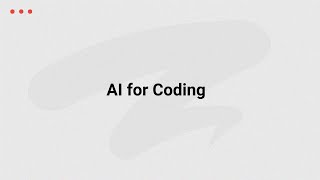 AI for Coding  Google Gen AI [upl. by Zetnom205]