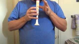 Jingle Bells on Flutophone How to Play [upl. by Dwight]