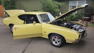 1972 Oldsmobile 442 Restomod [upl. by Atirma628]