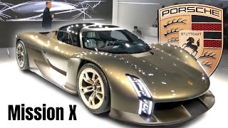 Porsche Mission X Concept World Premier [upl. by Rayford]