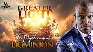 GREATER LIGHT THE MYSTERIES OF DOMINION WITH APOSTLE JOSHUA SELMAN 08092024 [upl. by Anoif]