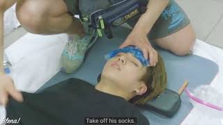 Overworked Jungkook FAINTED BTS Burn The Stage [upl. by Rush183]