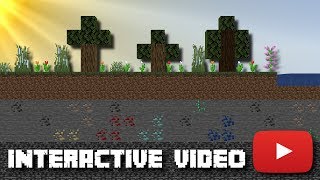 Minecraft video but YOU can play INTERACTIVE VIDEO [upl. by Nonnaihr]