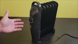 What You Should Know  700W OilFilled Radiator Heater [upl. by Scever]