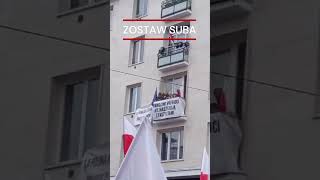 Prowokatorzy na trasie Marszu Niepodległości 2024 Warszawa  11112024 [upl. by Eatnwahs]