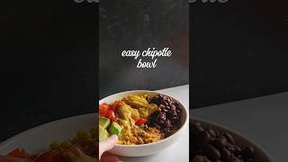 quick amp easy vegan chipotle burrito bowl [upl. by Salvidor582]