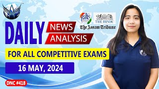 DNC 418  The Assam Tribune The Hindu amp PIB Daily Analysis  For UPSC APSC amp other state exams [upl. by Ramsay]