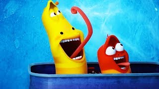 LARVA  BOBSLEIGH  Videos For Kids  LARVA Full Episodes  Videos For Kids [upl. by Whiffen117]