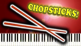 CHOPSTICKS  Piano Tutorial [upl. by Berriman]