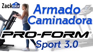 Armado Caminadora Proform Sport 30 [upl. by Nobile99]