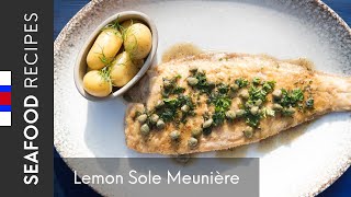 Lemon sole meunière how to prepare and cook lemon sole  Recipe [upl. by Cyril625]