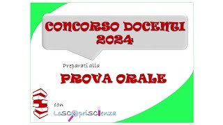 Lezione simulata concorso docenti anteprima disabilità sensoriali a scuola [upl. by Divadnhoj673]