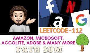 Path Sum  Amazon Microsoft Accolite Adobe  Explanation  Live Coding 🧑🏻‍💻👩🏻‍💻 [upl. by Ames253]