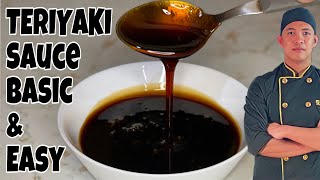 TERIYAKI SAUCE  EASY AND BASIC PART 1 [upl. by Catharine]