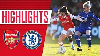 HIGHLIGHTS  Arsenal Women 14 Chelsea  Womens Super League [upl. by Aitak]