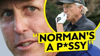 Phil Mickelson MOCKS Greg Norman’s Stance Saudi Golf League [upl. by Oeramed]