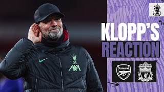 Klopps Reaction SecondHalf Performance Finding Solutions  Arsenal 02 Liverpool [upl. by Haliak713]