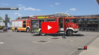 Brand auf Tankstellengelände [upl. by Assillim]