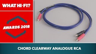 Chord Clearway Analogue RCA Best analogue interconnect over £50 [upl. by Camella333]