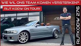 John zoekt Technisch specialist  Dennis on tour  Turbo A6 overleden  M3 E46 [upl. by Flinn878]